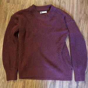 Women’s Knit Burgundy Sweater